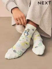 Pink/Blue Peter Rabbit Boxed Socks 1 Pack (AJ0065) | $13