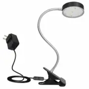 Desk Lamp LED Flexible Arm Eye-Caring Clip On Table Study Reading Light Night
