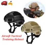 Outdoor Tactical Helmet Military Airsoft Paintball Swat Head Protector Combat AU