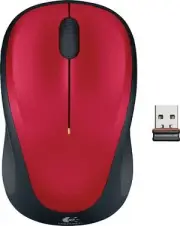 Logitech M235 Wireless Mouse Red Contoured design Glossy Comfort AU Stock ✨