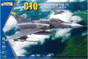 Kinetic 48048 1:48 C10 Latin American KFIR C10 Military Aircraft Plane Kit