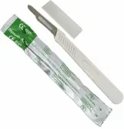 Disposable Scalpel, #15 (Pack of: 10) - PL-06115-Z10