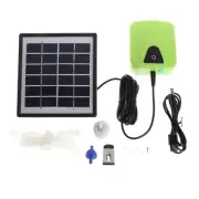 Solar Powered Charging Oxygenator Air Pump Oxygen Aerator For Aquarium
