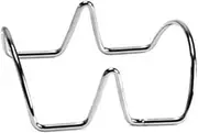 CIYODO Stainless Steel Taco Holders Restaurant Style Double Taco Rack for Presentation Stackable Design for for Mexican Food Lovers