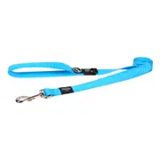 Rogz Classic Reflective Dog Safety Lead Turquoise - 4 Sizes