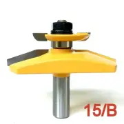 1pc 1/2"SH 15° Raised Panel w/Back Cutter Router Bit S