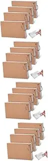 COHEALI 4sets Ruled Index Cards Flash Cards Vocabulary Ring Bound Note Portable Study Set 4pcs*4