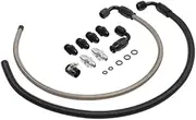 Steering Pump Hose Kit Metal Replacement High Performance Supplies Steering Pressure Line Hose Assembly 6AN