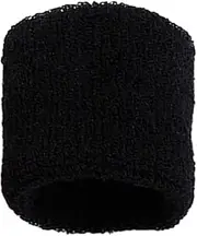 Vaveren Mini Sax Water Absorb Loop Cotton Ring Elastic Musical Instrument Tool, Black