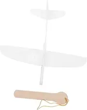 BESPORTBLE Educational DIY Crafts Wooden Airplane Glider Kit Kids Toys Science Fair Project Aviation Learning Toy