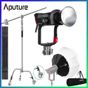 Aputure LS 600d 600W Daylight 5600K LED Video Light V-Mount +Lantern 90+ C Stand