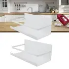 Magnetic Spice Rack Increase Storage Space Fridge Magnet Shelf 2PCS For
