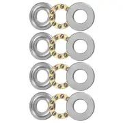 F9-20M Thrust Ball Bearing 9x20x7mm Brass with Washers ABEC3 4pcs