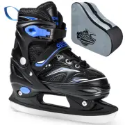 OBENSKY Adjustable Ice Skates for Kids Boys Girls with Skate Bag, Kids Hockey...