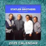 Statler Brothers 2025 Country Music Legends Calendar, 12-Month Group Wall Calend