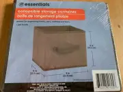 Collapsible Storage Container with pull handle for home organizing