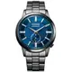 CITIZEN 星辰 NK5009-69N Mechanical 簡約俐落/時尚質感機械腕錶 /藍面 41mm