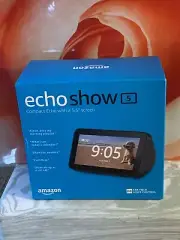 AMAZON ECHO SHOW 5 SMART SPEAKER ALEXA 5.5" SCREEN NEW READ DESCRIPTION
