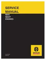 New Holland N844, N844T Engine Service Manual Repair Shop Book