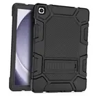 Case for Samsung Galaxy Tab A9+/A9 Plus 11” 2024, Heavy Duty Shockproof Black