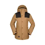 Volcom Ell Insulated Gore-Tex Jacket Caramel Small 2023