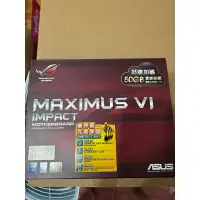 在飛比找蝦皮購物優惠-華碩/ASUS/主機板/MAXIMUS VI IMPACT 