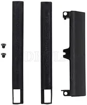 DBTLAP Hard Drive Caddy Cover + 7mm Isolation Rubber Rails Compatible for Dell Latitude E6440