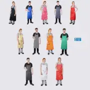 Chef Aprons | Long Waist & Bib Apron | Durable Polycotton | Unisex | Handy Chef