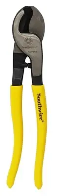 Southwire 64323040 9" Hi-Leverage Cable Cutters with Dipped Handles