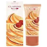 在飛比找Yahoo!奇摩拍賣優惠-【橘子水】CLARINS 克蘭詩 玉手修護霜-焦糖慕斯 30