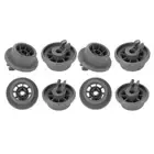 Dishwasher Rollers Plastic Texture Dishwasher Repair Part for Home Commercial