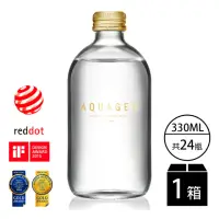 在飛比找momo購物網優惠-【AQUAGEN】海洋深層水金蓋無氣泡版330mlx24入/