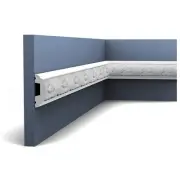 Orac Decor P1020 LUXXUS Profilleiste Zierleiste Stuck Profil Ornament Dekor 2 m