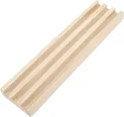 MUSISALY Domino Holder Wooden Stand Tile Rack for Domino Game Accessories Displaying Base for DIY Supply Stable Base for Family