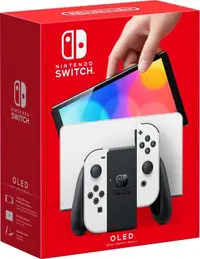 在飛比找有閑購物優惠-任天堂 Switch OLED款式 白色主機 台灣公司貨