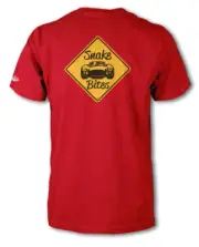 Warning: Snake Bites T-Shirt - Men - American Cotton