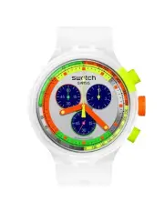 SWATCH BIG BOLD SWATCH NEON JELLY - SB02K100 - FREE SHIPPING