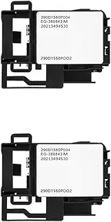 Washing Machine Door Lock Assembly，Compatible for GE Hotpoint Top Load WH01X27954 Washer Lock Switch Part 290D1580P004 2X