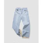 YANGI DISTRESSED WIDE-LEG LOOSE FIT JEANS 2002 / LIGHT BLUE