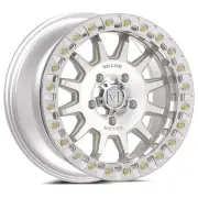 Valor V09 Beadlock 15x7 UTV Wheel - Raw Machined (5x4.5) +40mm [V09-1570P4005RM]