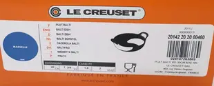 法國🇫🇷Le Creuset 巴蒂鍋 20cm 日式鑄鐵鍋 PLAT BALTI RD 20CM MAE NR 馬賽藍 另有櫻桃紅/沉靜黑