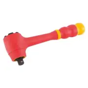 Draper Expert VDE Reversible Ratchets 250mm with Soft Grip Handle