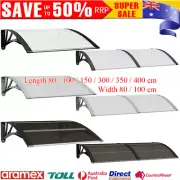 Window Door Awning Outdoor UV Rain Cover Patio Canopy Sun Shield Shelter Roof AU