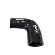 Aeroflow 90 Degree Silicone Hose Reducer/Expander 70-51mm 2-3/4"-2" I.D Black