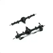 For 1/10 D90 D110 TF1/2 RC 4WD Crawler Car Part Metal Front Rear Axle Set