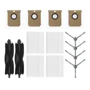 Main Brush, HEPA Filter, Dust Bags for L50 L60 Robot Vacuum Cleaners