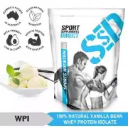 10KG NATURAL VANILLA WHEY PROTEIN ISOLATE - VANILLA WPI 10 X 1KG