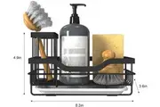 Multi-Functional Sink Caddy Sponge Holder Rust-Resistant