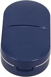 Baluue Medicine Cutter Portable Medicine Case Tablets Cutter Travel Container Tablets Cut Tool Cut Tool Medication Organizer Pill Splitter for Small Pills Pp Blue