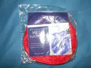Lincoln Pop-Up Collapsible Red Mesh Hamper